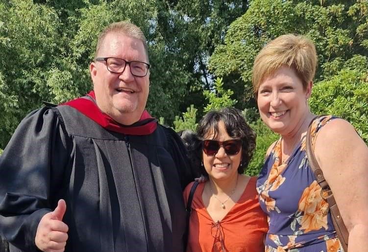 Pastor Bill Schwartz graduation