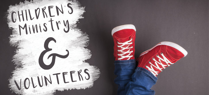 Childrens ministry volunteers