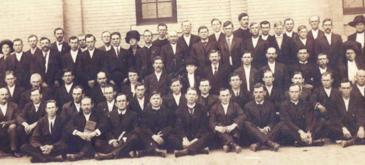 November 21 1912 S.D. Page J.H. King A.H. Butler T.J. McIntosh and others (large group photo)